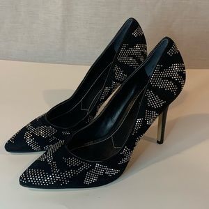 Charles by Charles David black zebra heels